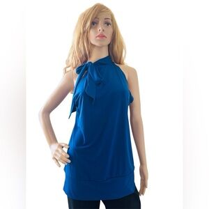 Elegant Tie Neck Blouse